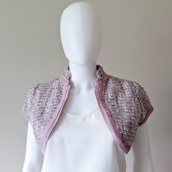 SET Kensie Bow High Waist Skirt & Bolero Jacket - Picture 3 of 6